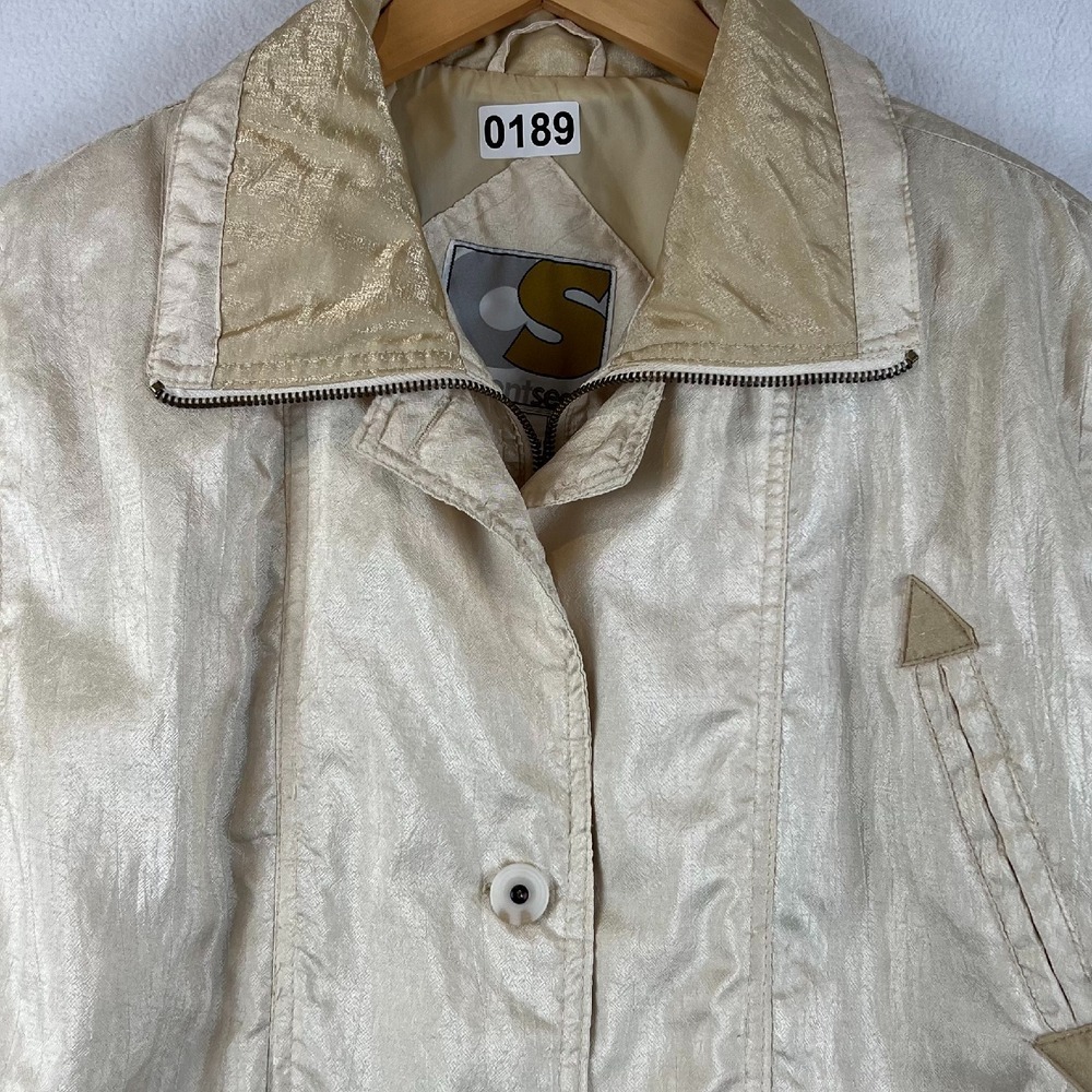 Vtg Cs Current Seen Anorak Jacket Lightweight Rai… - image 8